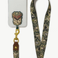 Black Family Tapestry Lanyard &  Phone Anchor
