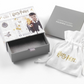 Time Turner Stud Earrings - Gold Plated Sterling Silver Embellished with Crystals