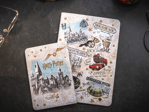 The Wizarding World A4 Lined Cahier