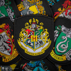Set of 5 Iron-On Hogwarts Crests