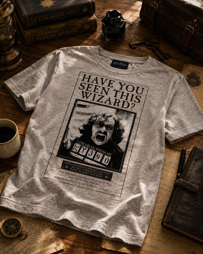 Sirius Black Wanted Poster Lenticular T-Shirt