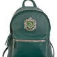 Slytherin Pebbled Leather Mini Backpack