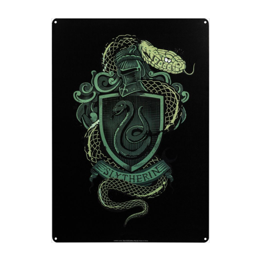 Slytherin A3 Tin Sign