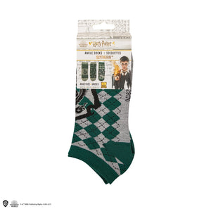 Slytherin Ankle Socks - Set of 3