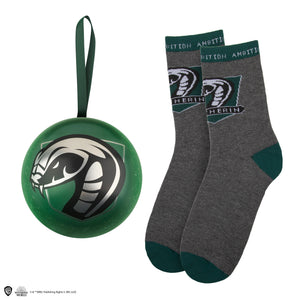 Slytherin Gift Bauble with Socks