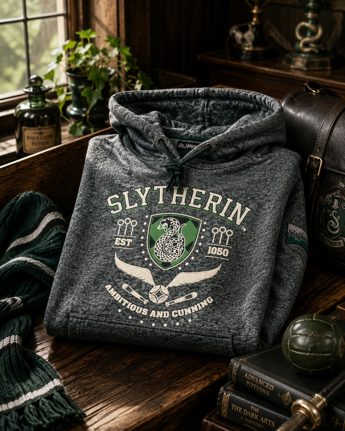 Slytherin Quidditch Hoodie