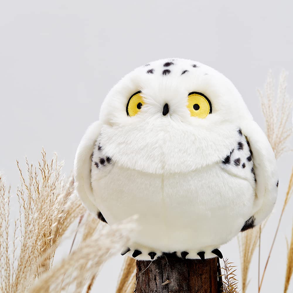 Snowy Owl Round Plush