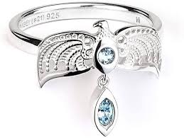 Ravenclaw Diadem Ring - Sterling Silver Embellished with Crystals