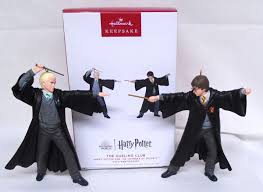 The Dueling Club Set of 2 Christmas Ornaments