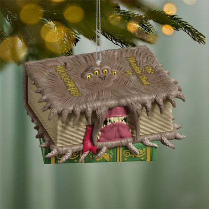 The Monster Book of Monsters Christmas Ornament