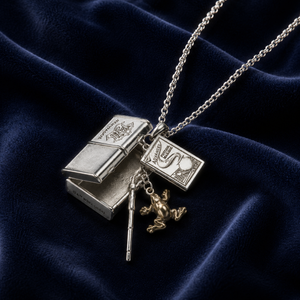 Hogwarts Trunk Charm Necklace - Sterling Silver