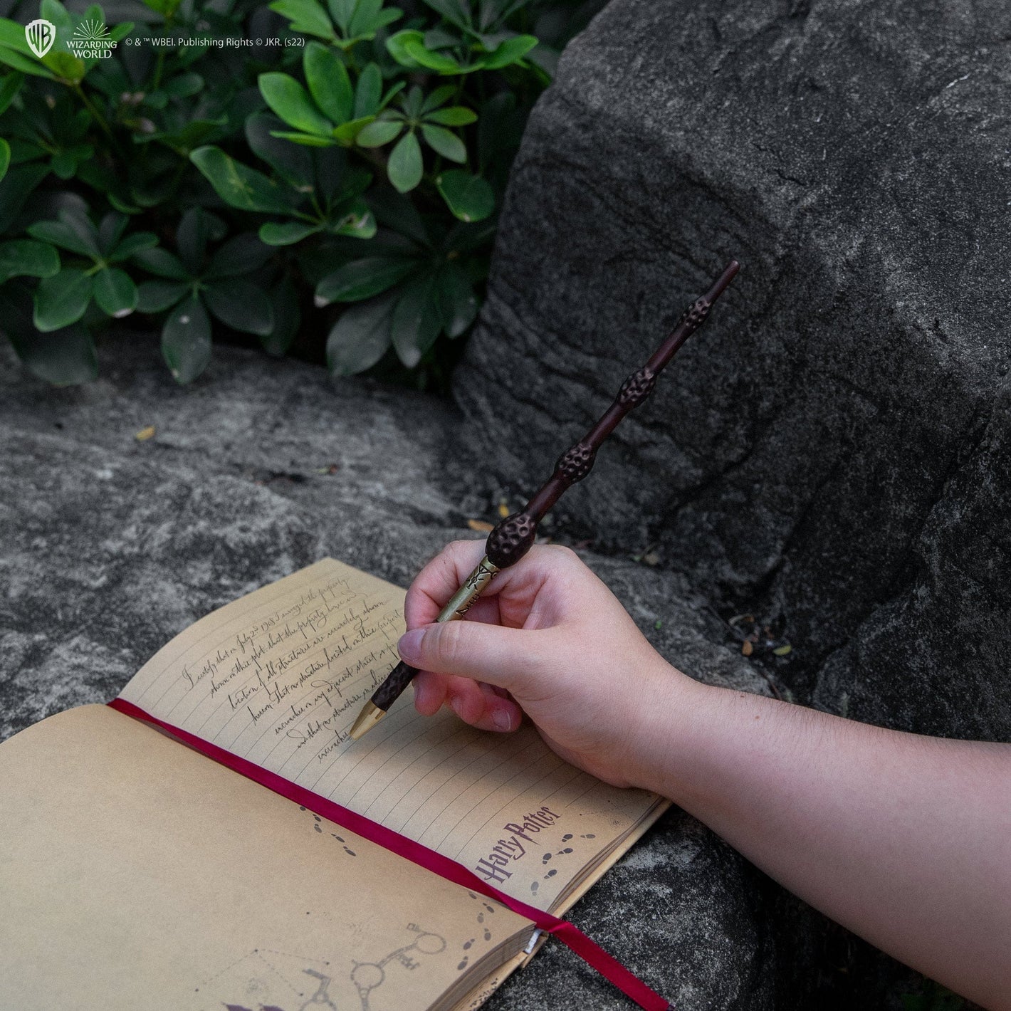 Albus Dumbledore Wand Pen and Wand Stand with Bookmark