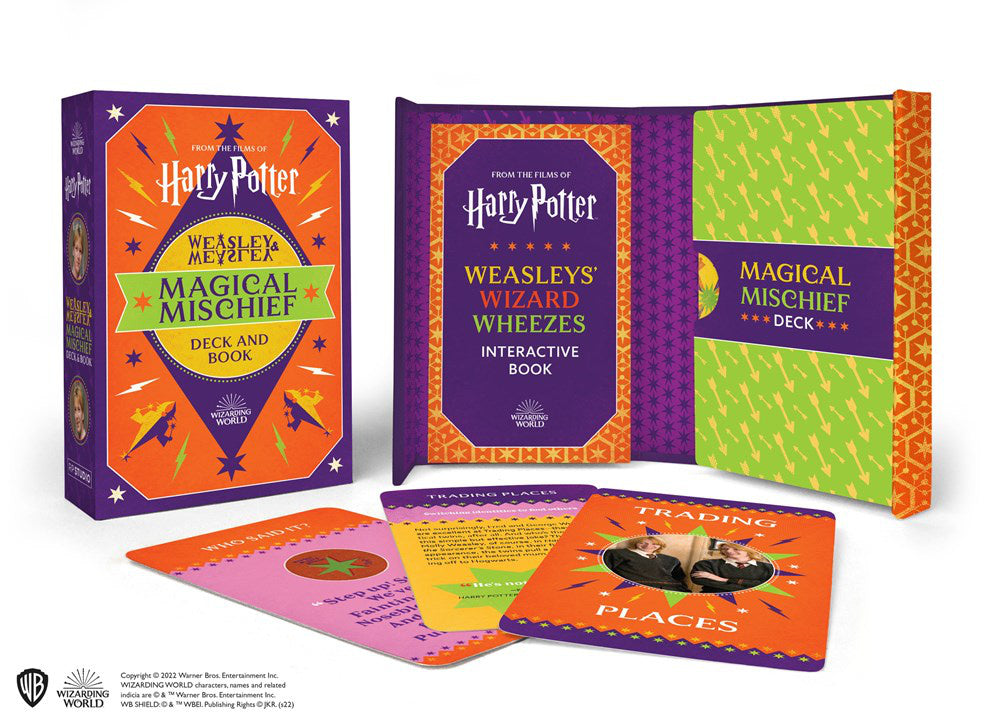 Weasley & Weasley Magical Mischief Deck and Book