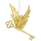 Winged Key Christmas Ornament