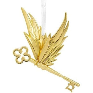 Winged Key Christmas Ornament