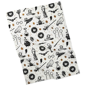 Wizarding World Icons Tea Towel