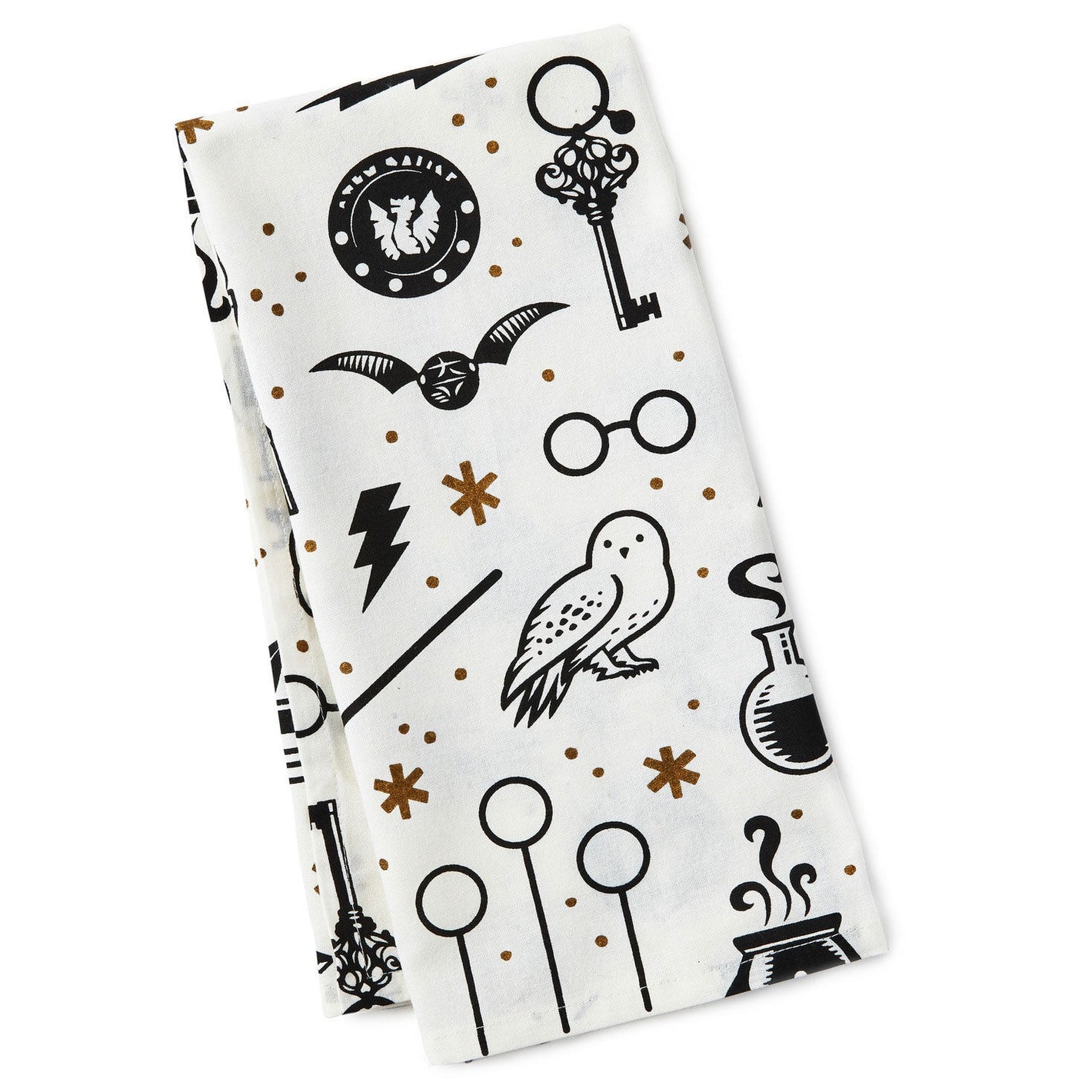 Wizarding World Icons Tea Towel