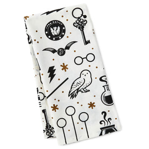 Wizarding World Icons Tea Towel