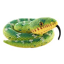 Green Boa Snake Plush