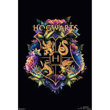 Hogwarts Floral Crest Mug