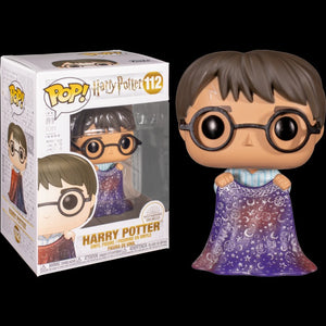 Harry Potter with Invisibility Cloak Pop! Vinyl #112