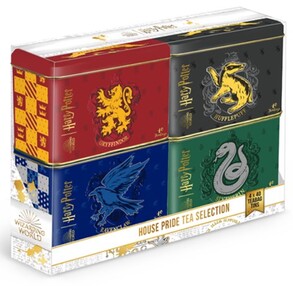 English Breakfast Hogwarts Tin Gift Set 4x40 Teabag Tins