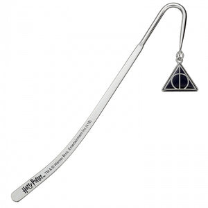 Deathly Hallows Bookmark with Charm