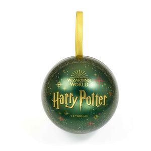 Golden Snitch Christmas Tin Bauble with Bracelet Gift Set