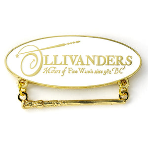 Ollivanders Shop Sign Pin Badge
