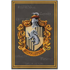 Hufflepuff Crest Poster