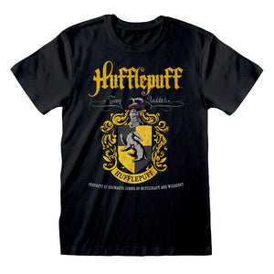 Hufflepuff Black Crest T-Shirt