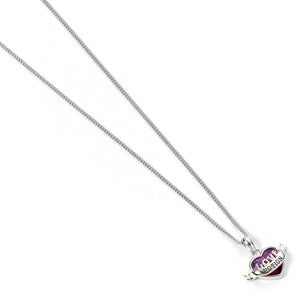 Love Potion Sterling Silver Necklace with Crystals