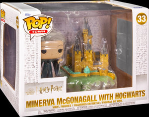 Minerva McGonagall with Hogwarts Pop! Town Vinyl #33