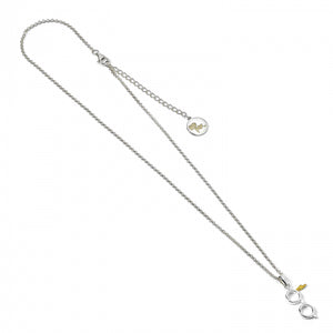 Harry Potter Glasses & Lightning Bolt Sterling Silver Necklace