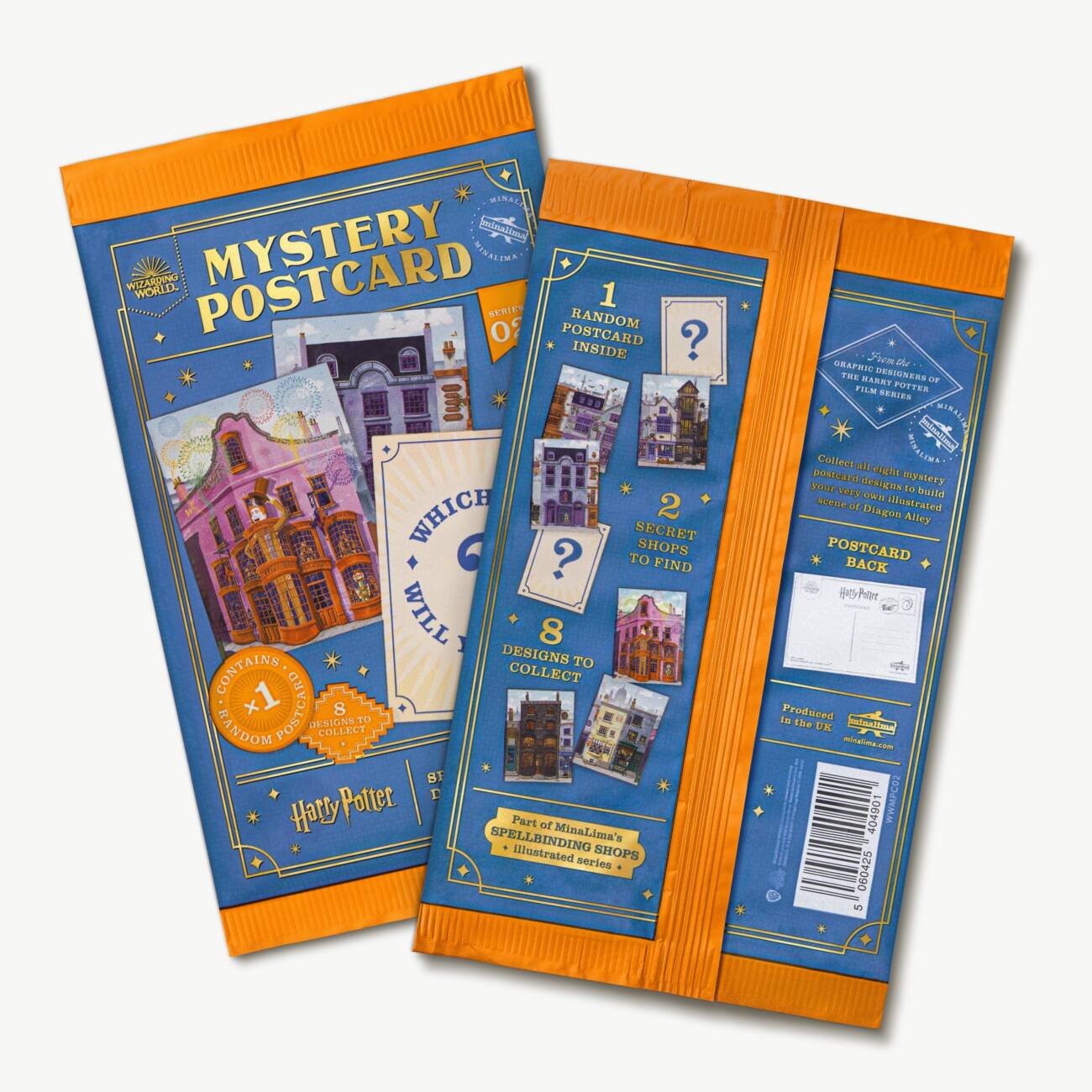 Diagon Alley Postcard Mystery Pack