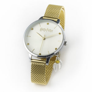 Golden Snitch Charm Watch Embellished with Crystals