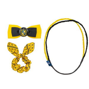 Hufflepuff Hair Accessories Set of Three