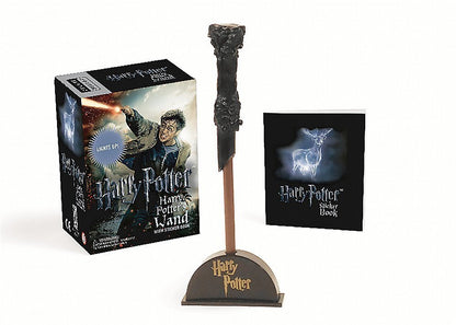 Harry Potter's Mini Light-up Wand with Sticker Book