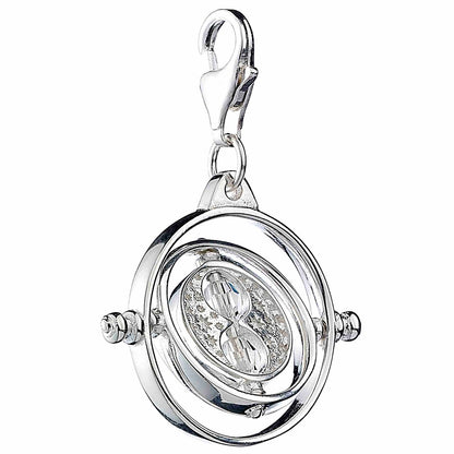 Time Turner Clip Charm - Sterling Silver Embellished with Crystals