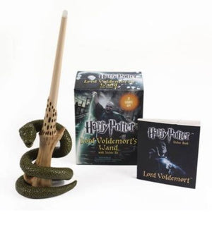 Lord Voldemort’s Mini Light Up Wand and Sticker Book