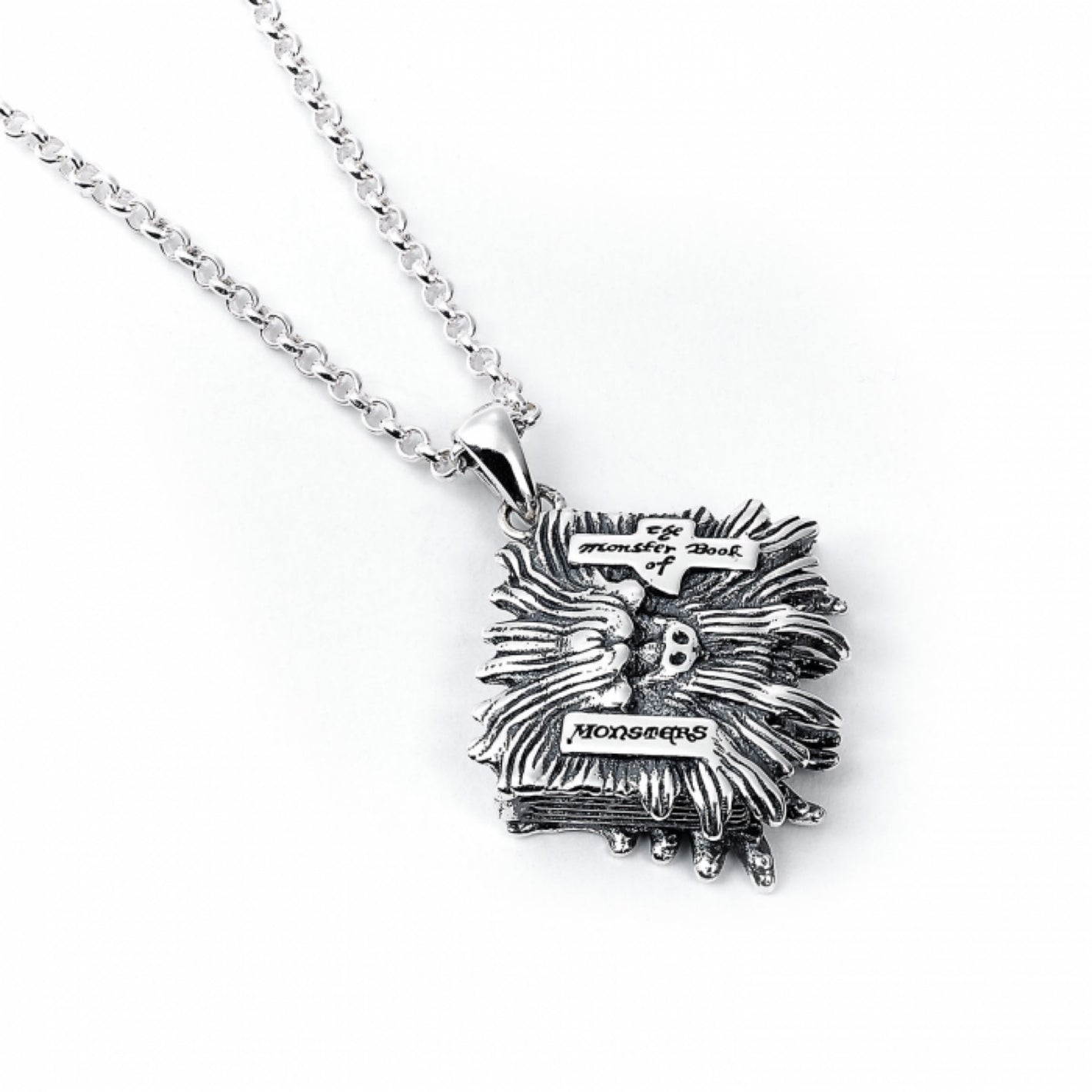 Monster Book of Monsters Sterling Silver Necklace