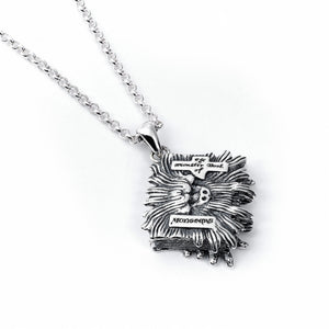 Monster Book of Monsters Sterling Silver Necklace