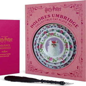 Dolores Umbridge Collectible Cat Plate Set