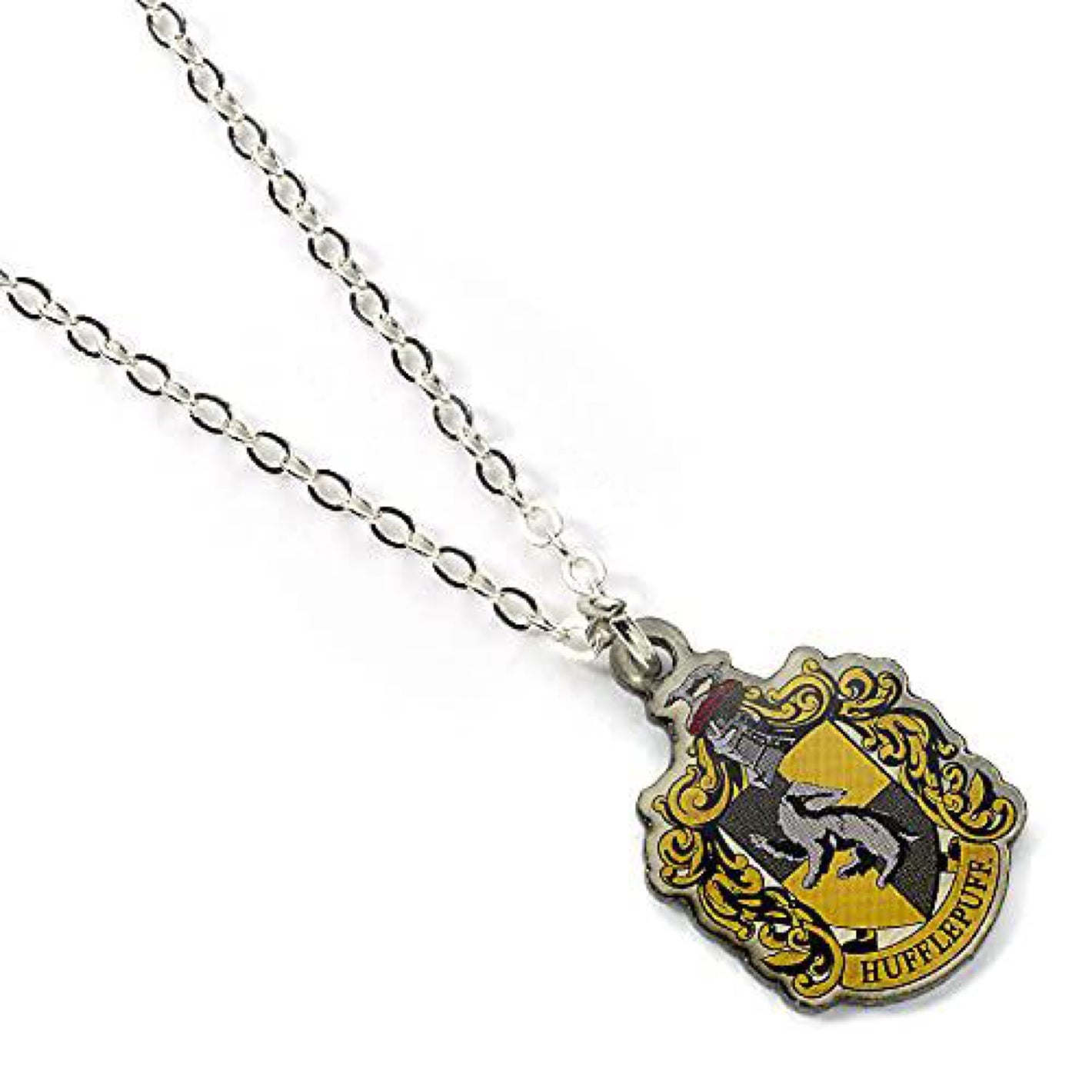 Hufflepuff Crest Necklace