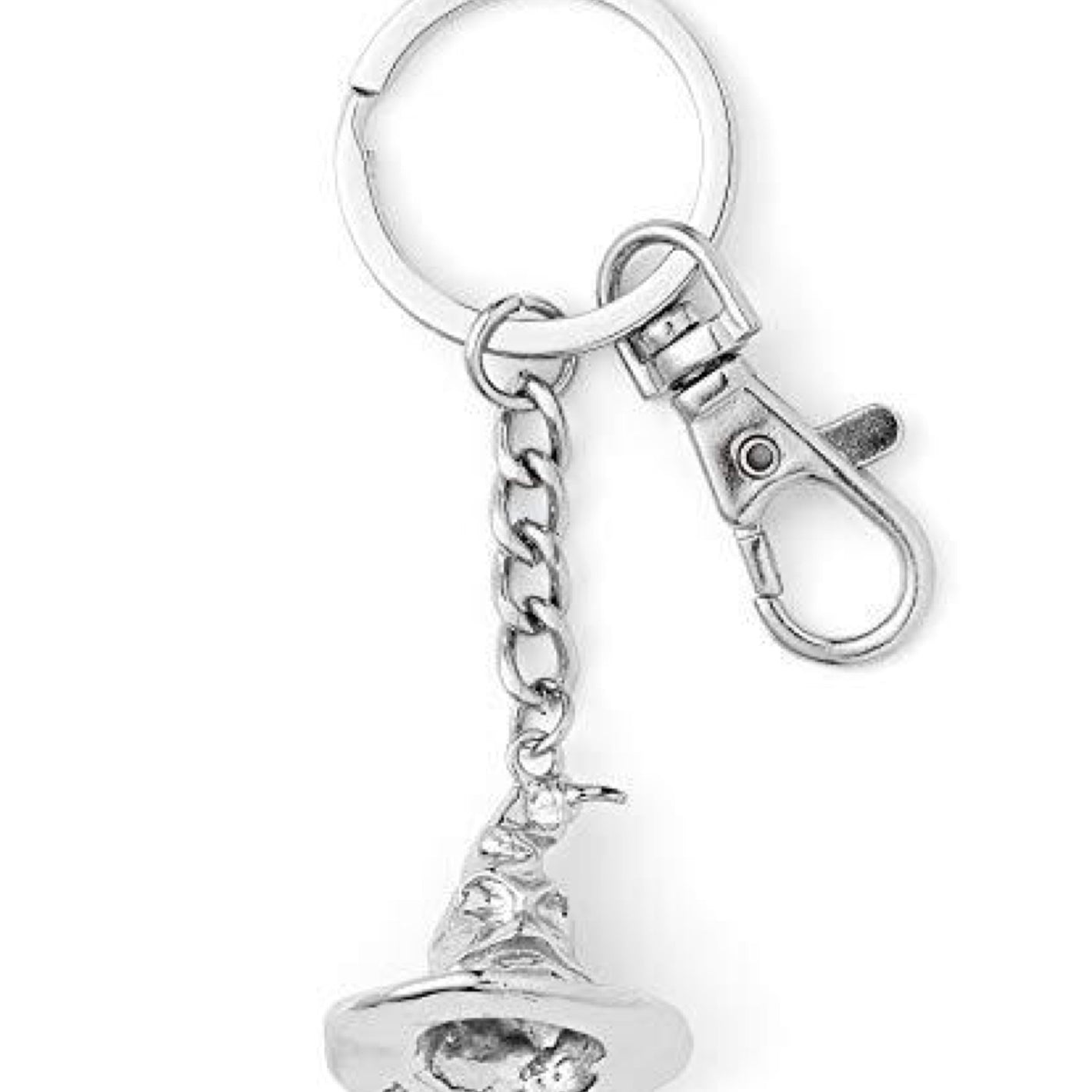 Sorting Hat Silver 3D Keyring