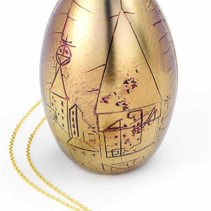 Golden Egg Gift Tin with Necklace
