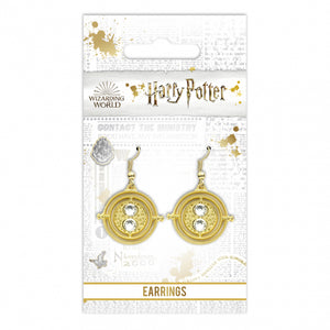 Time Turner Drop Earrings- Gold