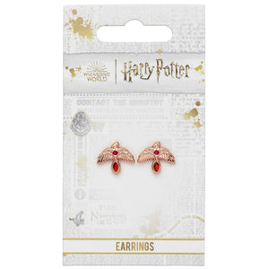 Fawkes Rose Gold Plated Stud Earrings