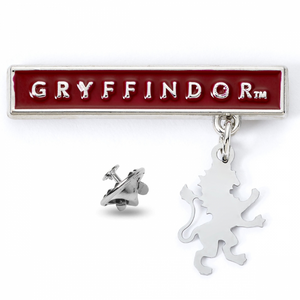 Gryffindor House and Lion Bar Pin Badge