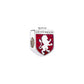 Gryffindor Spacer Bead - Sterling Silver with Enamel